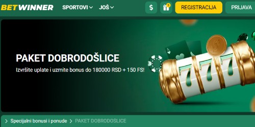 Betwinner bonus dobrodoslice